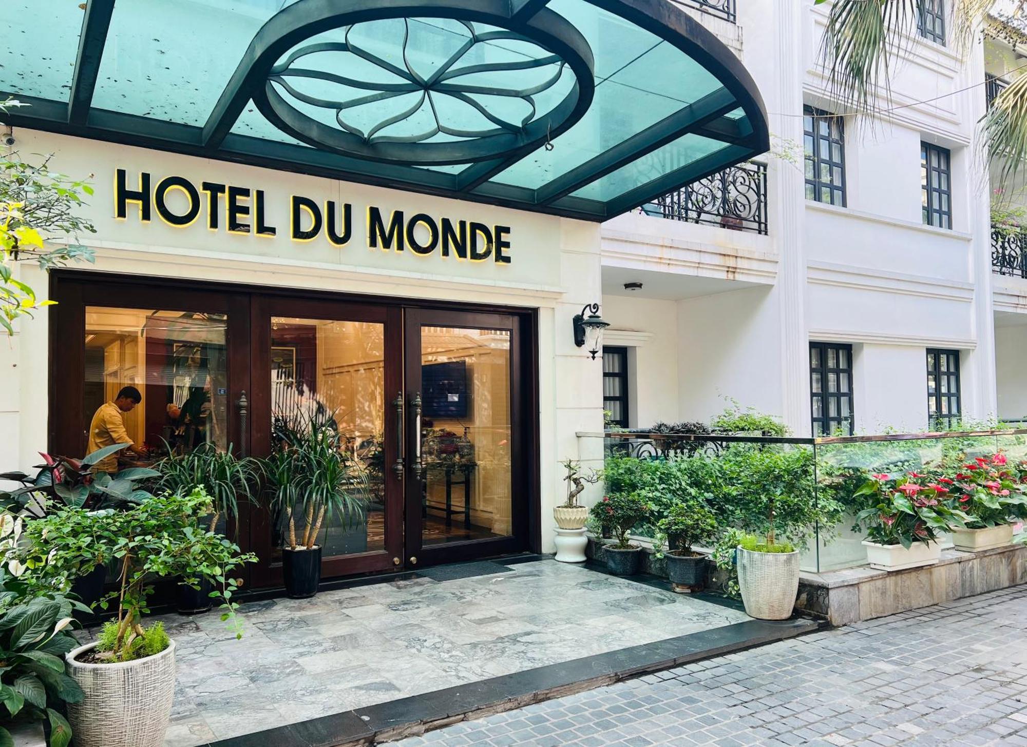 Hotel du Monde Hanoi Buitenkant foto